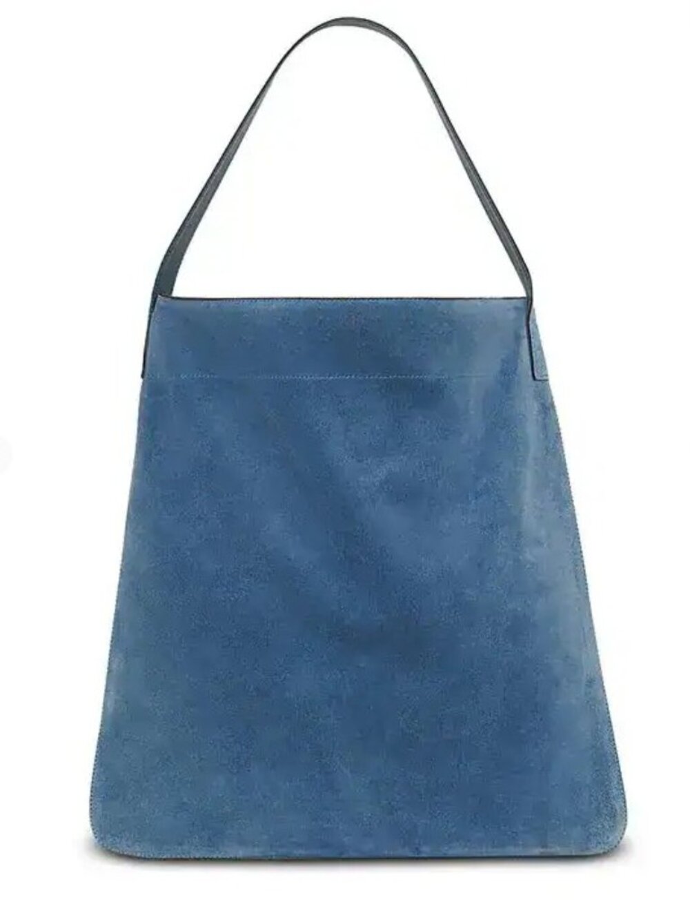 Gerard Darel Le Lady Hobo Bag - Blue Suede leather